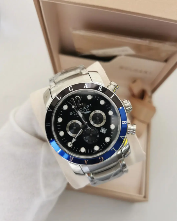 Relógio Bvlgari Pro Diver Blue Black