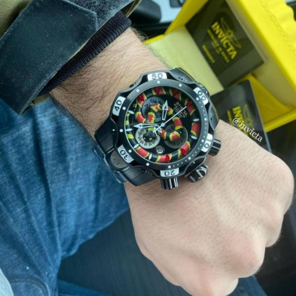 Invicta Venom 30845 Cobra Black - Imagem 2