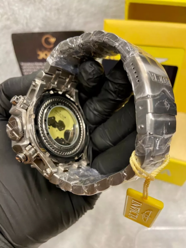 Invicta Hybrid Esqueleto PRATA / BRANCO - Imagem 4