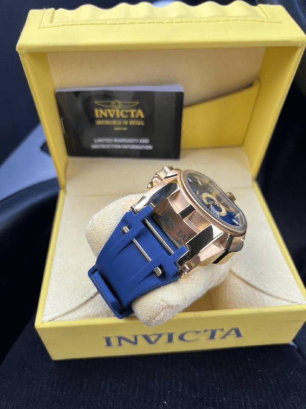 Invicta Magnum Reserve Bolt Zeus Blue Dial - Image 5