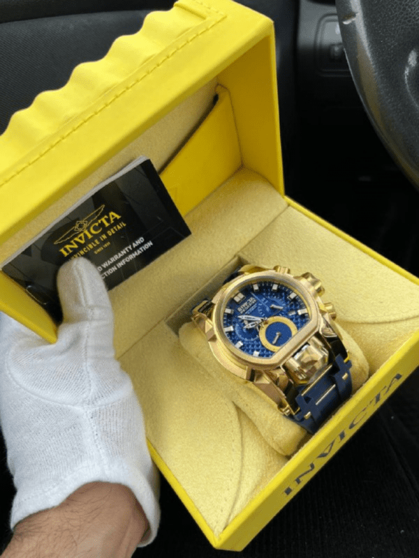 Invicta Magnum Reserve Bolt Zeus Blue Dial - Image 2