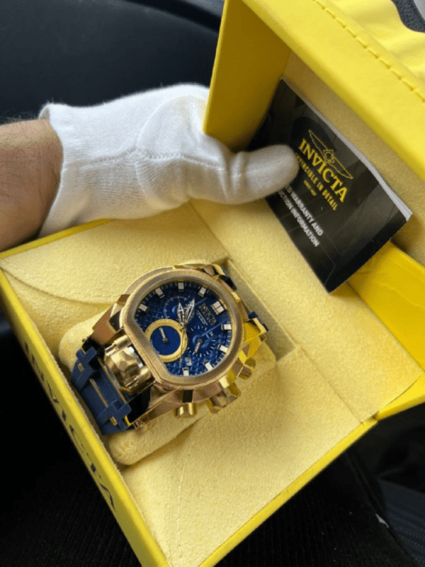 Invicta Magnum Reserve Bolt Zeus Blue Dial - Image 4