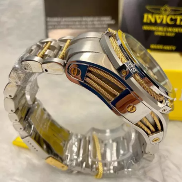 Invicta Zeus Esqueleto prata / dourado - Image 3