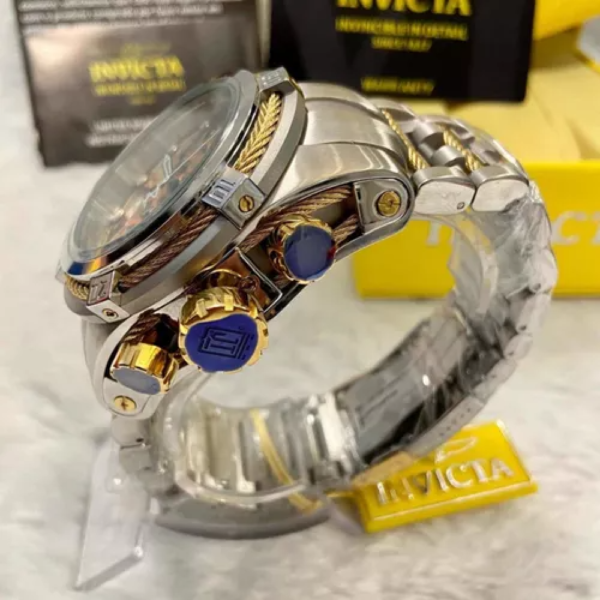 Invicta Zeus Esqueleto prata / dourado - Image 4