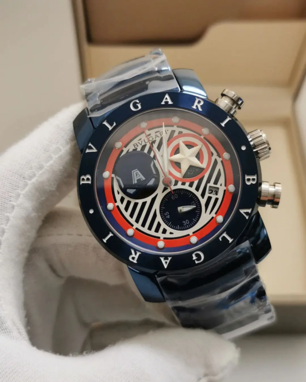 Relógio Bvlgari Capitão América