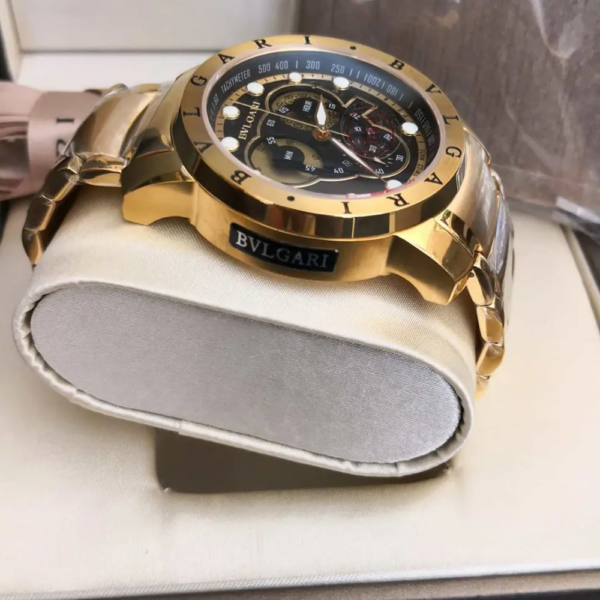 Relógio Bvlgari CH 45 Gold Black - Imagem 2