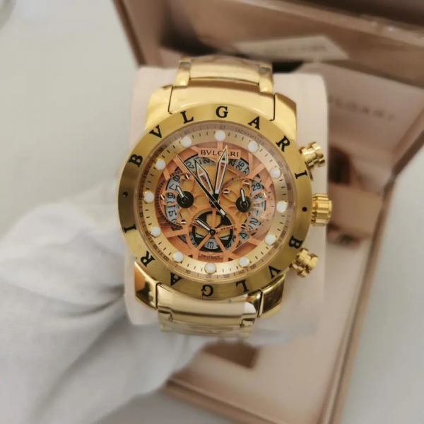 Relógio Bvlgari CH 45S Gold
