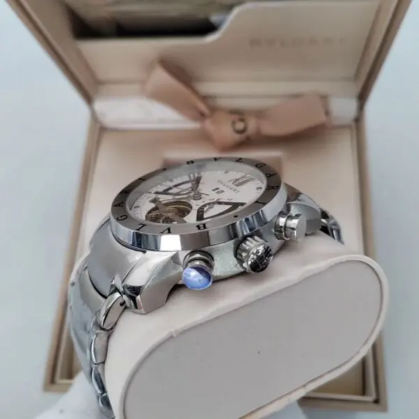 Relógio Bvlgari Iron Man Prata - Imagem 3