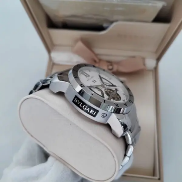 Relógio Bvlgari Iron Man Prata - Imagem 2
