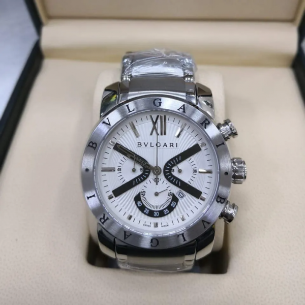 Relógio Bvlgari Iron Man SD38S Silver