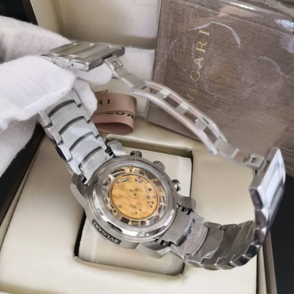 Relógio Bvlgari New Skeleton Silver - Imagem 4