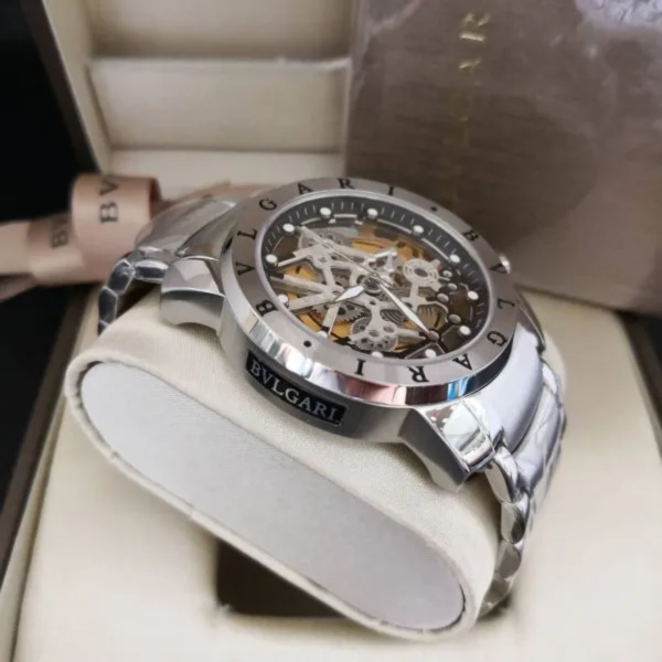 Relógio Bvlgari New Skeleton Silver - Imagem 2