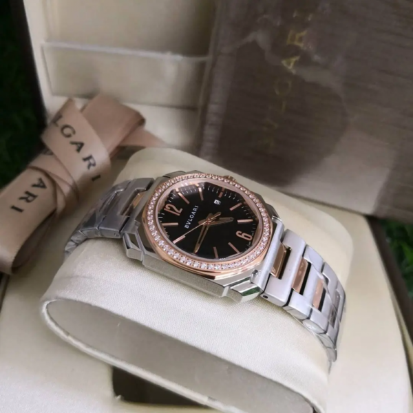Relógio Bvlgari Octo Cravejado - Imagem 2