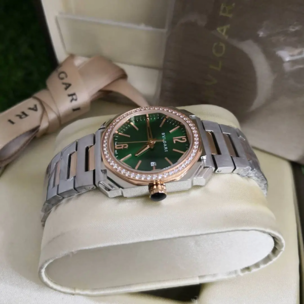 Relógio Bvlgari Octo Cravejado - Imagem 2