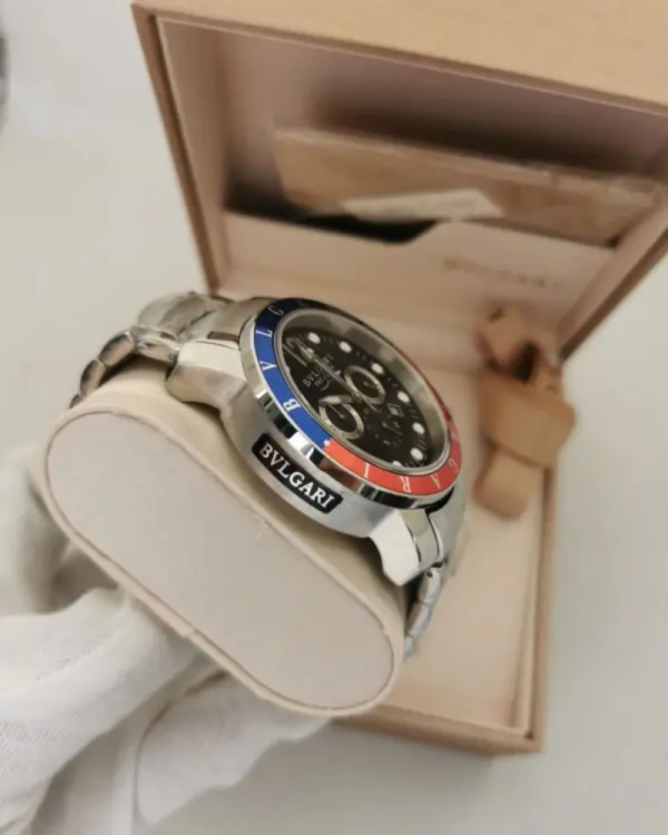 Relógio Bvlgari Pro Diver Blue Red - Imagem 2