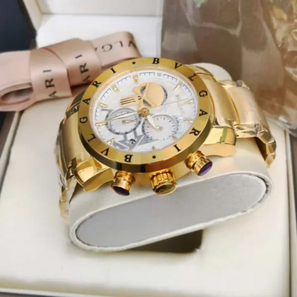 Relógio Bvlgari Star Wars Gold White - Imagem 3