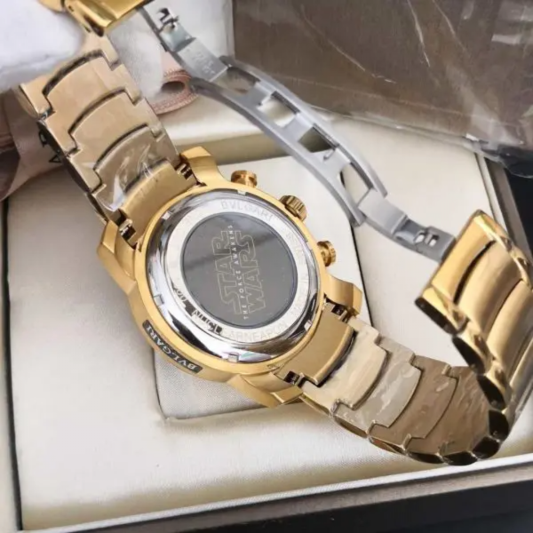 Relógio Bvlgari Star Wars Gold White - Imagem 4