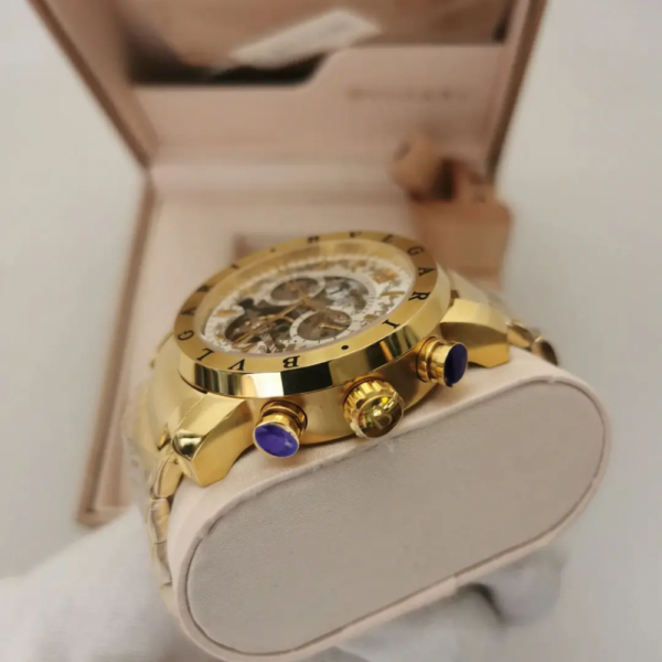 Relógio Bvlgari Yakuza Dourado - Imagem 3