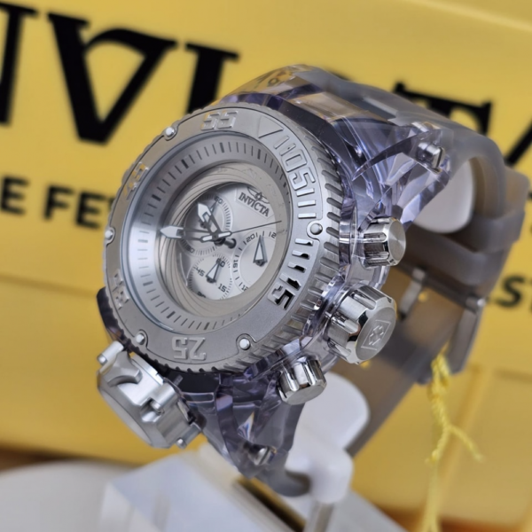 INVICTA  ZEUS MAGNUM BOLT SHUTTER PRATA DIAL - Image 2