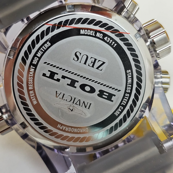 INVICTA  ZEUS MAGNUM BOLT SHUTTER PRATA DIAL - Image 4