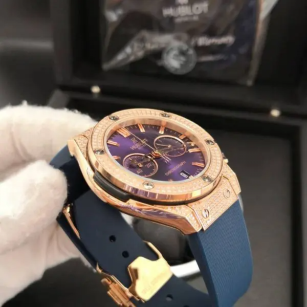 Hublot Big Bang Azul Cravejado - Image 2