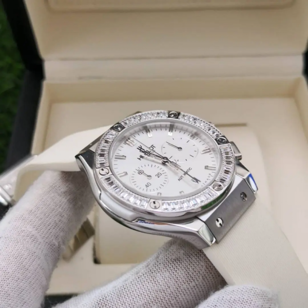 Hublot Big Bang Branco Cravejado - Image 2