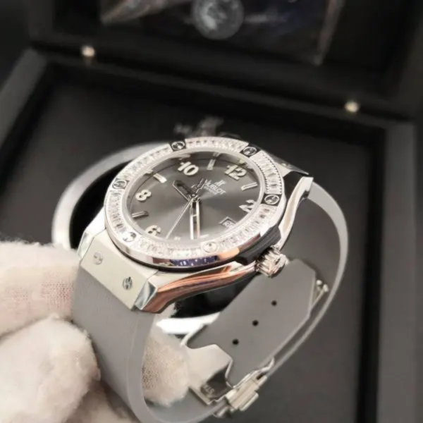 Hublot Big Bang Cinza Cravejado - Image 3