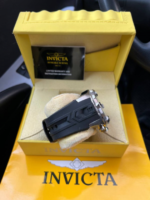 invicta reserve excursion pulseira de silicone - Imagem 4