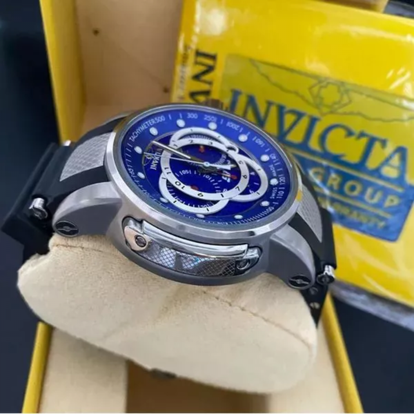 Invicta S1 Rally prata / azul - Imagem 2