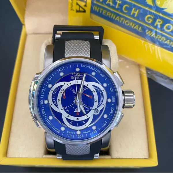 Invicta S1 Rally prata / azul