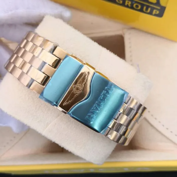 Invicta Speedway dourado / azul - Imagem 5