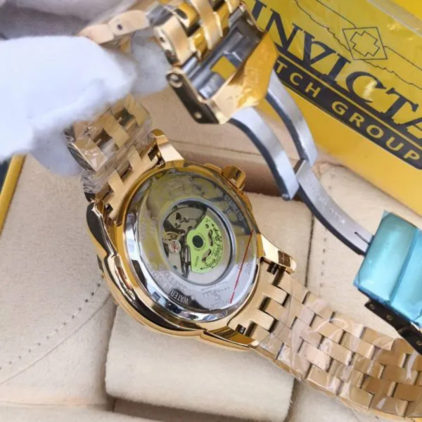Invicta Speedway dourado / azul - Imagem 4