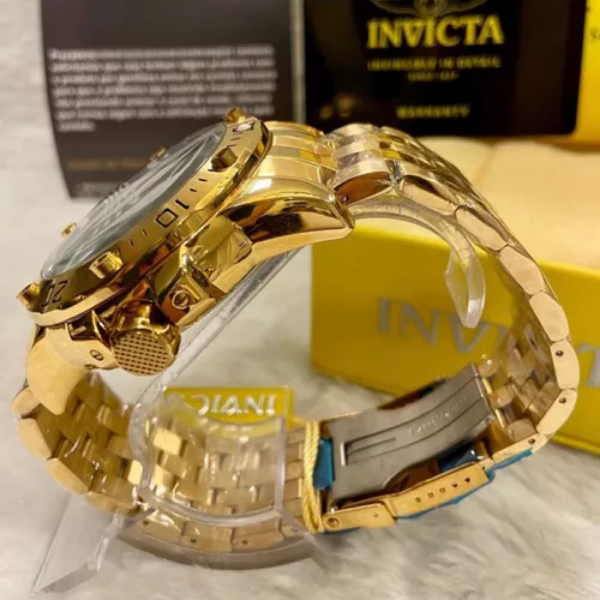 Invicta Speedway dourado / vermelho - Imagem 3