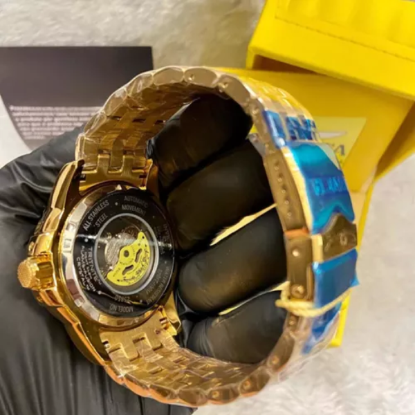 Invicta Speedway dourado / vermelho - Imagem 4