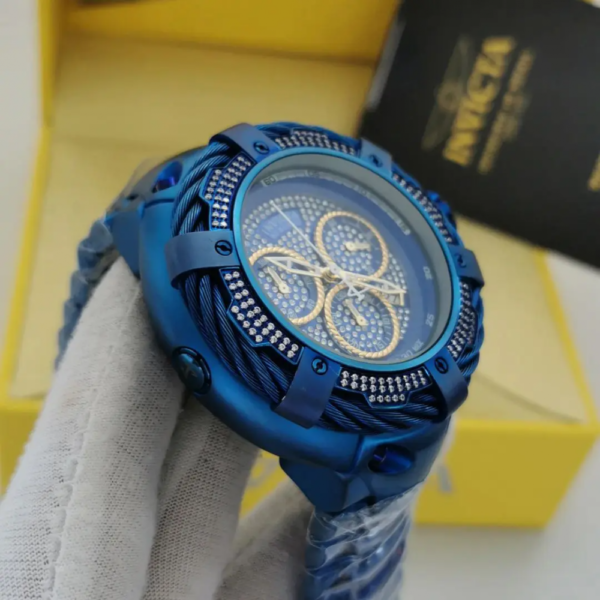 Invicta Thunderbolt azul Cravejado - Imagem 2