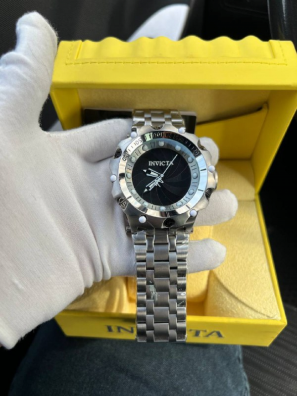 Invicta Venom Hybrid Shutter prata - Imagem 3