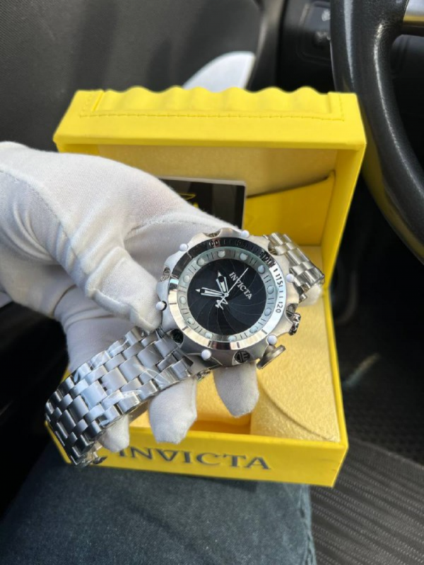 Invicta Venom Hybrid Shutter prata - Imagem 7