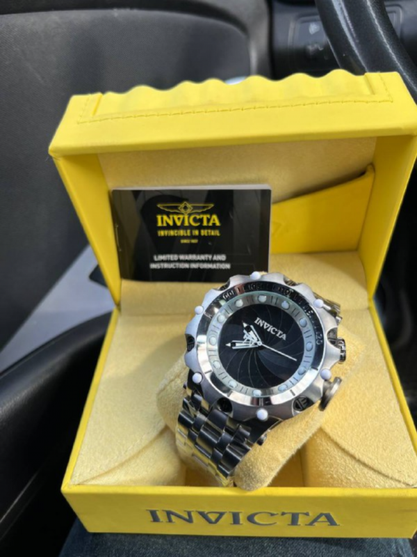 Invicta Venom Hybrid Shutter prata - Imagem 5
