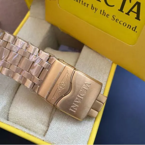 Relogio Invicta Venon dourado / verde - Imagem 5