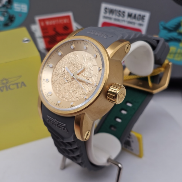 Invicta Yakuza S1 Rally Gold Grey - Imagem 3