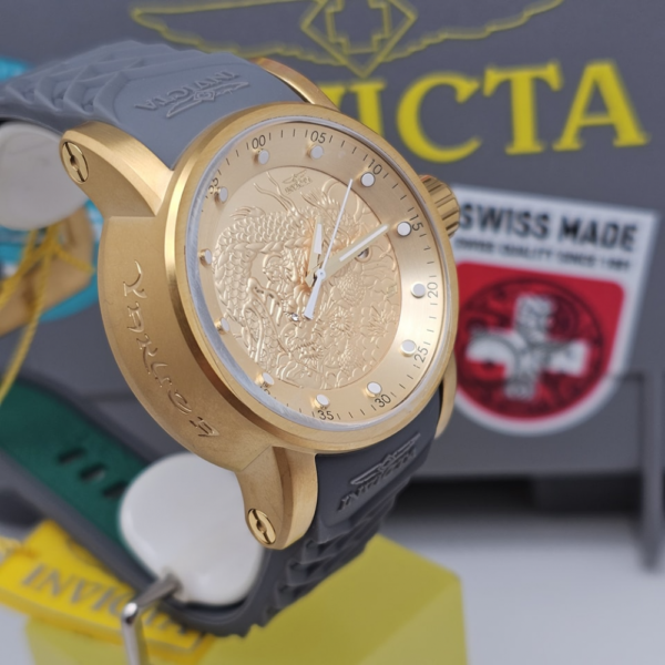 Invicta Yakuza S1 Rally Gold Grey - Imagem 2