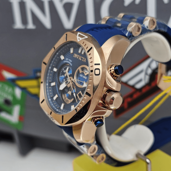 Invicta Speedway 32259 Dourado Azul - Image 3