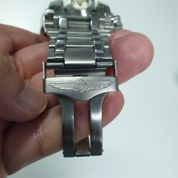 Relogio Reserve Bolt Zeus Magnum prata / branco - Imagem 4