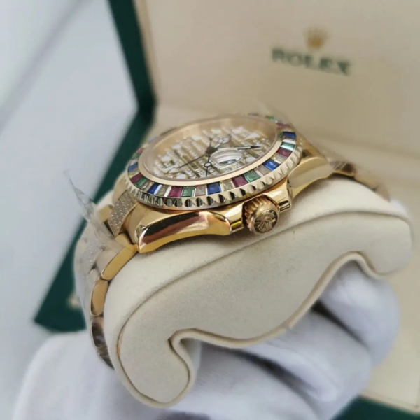 ROLEX OYSTER MASTER II Cravejado - Imagem 4