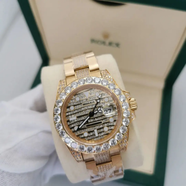 ROLEX OYSTER MASTER II Cravejado - Imagem 2