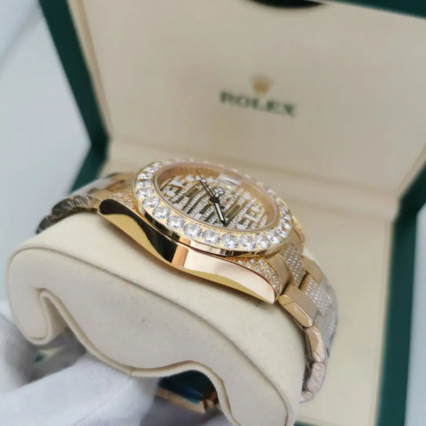 ROLEX OYSTER MASTER II Cravejado - Imagem 3