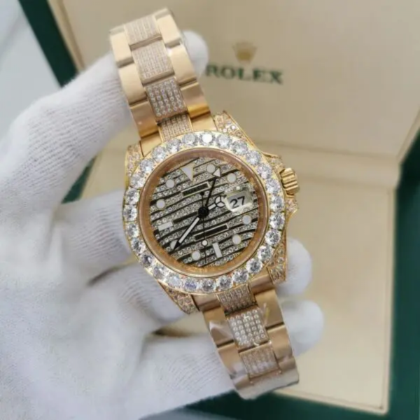 ROLEX OYSTER MASTER II Cravejado