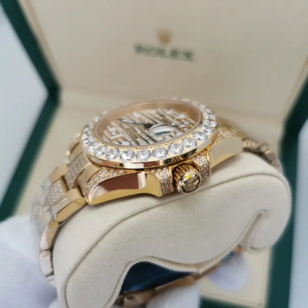 ROLEX OYSTER MASTER II Cravejado - Imagem 4