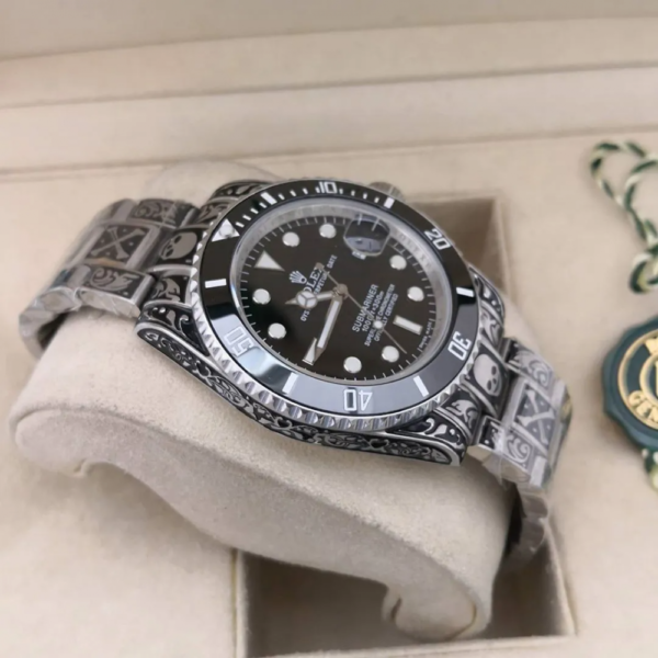 Relógio Submariner Entalhado - Imagem 2