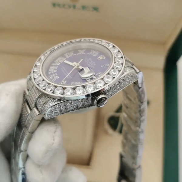 ROLEX DATEJUST Cravejado - Imagem 4